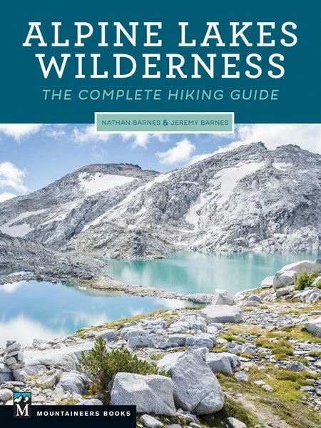 Camping hiking trail thick-MOUNTAINEERS BOOKS, ALPINE LAKES HIKING GUIDE