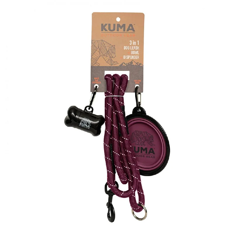 Camping hiking trail steep-3 IN 1 DOG LEASH