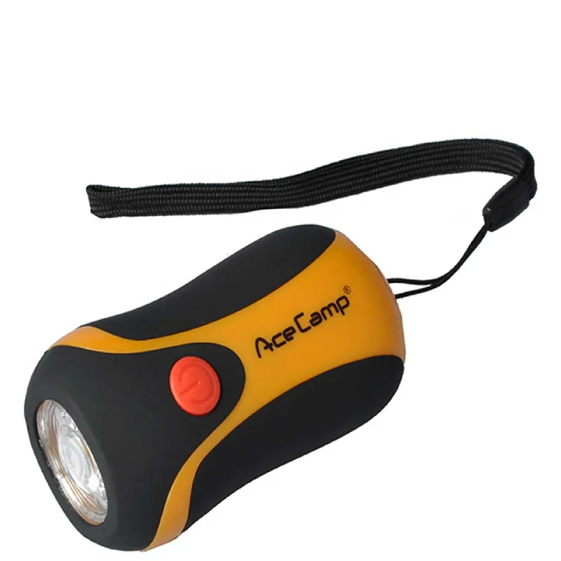 Camping hiking gear rush-O.5W DYNAMO LED FLASHLIGHT