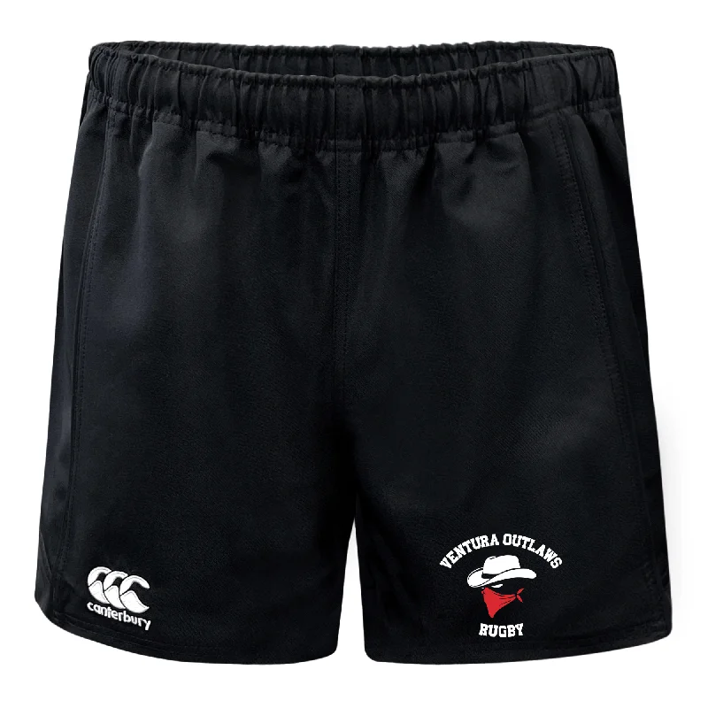 Camping hiking gear glow-Ventura Outlaws Rugby Advantage Rugby Shorts by Canterbury