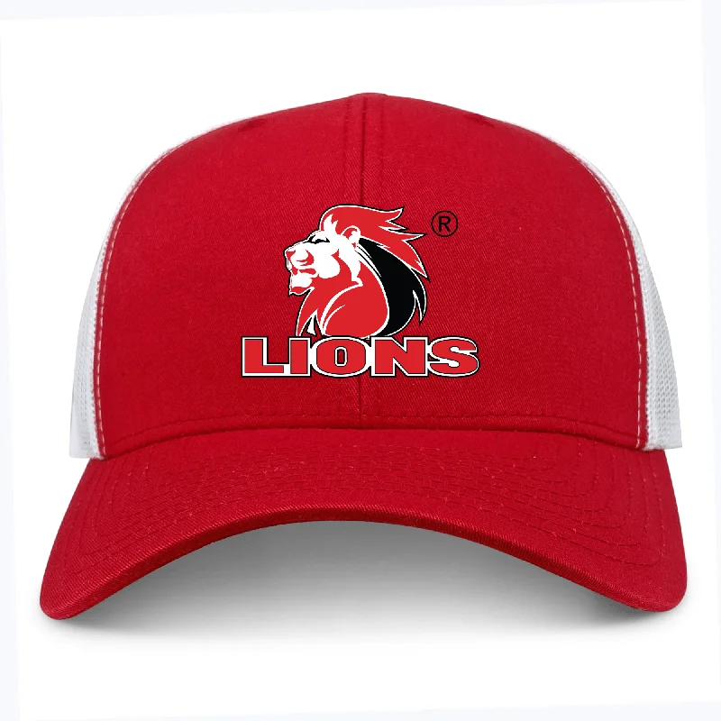 Camping hiking wilderness tricks-Lions Retro Trucker Cap