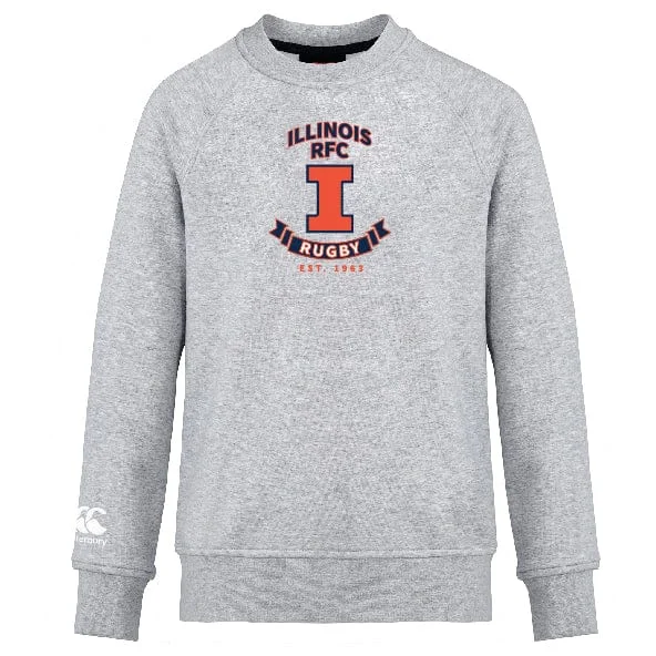 Camping hiking gear cheer-Illinois RFC Club Crew Sweatshirt by Canterbury