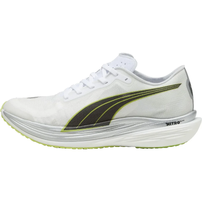 Camping hiking trek must-haves-Puma Deviate Nitro Elite 2 Mens Running Shoes - White