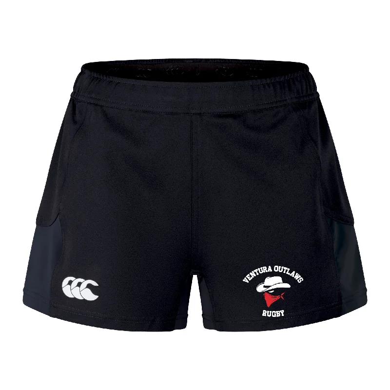 Camping hiking trail firm-Ventura Outlaws Rugby Women's Advantage Short 2.0 by Canterbury