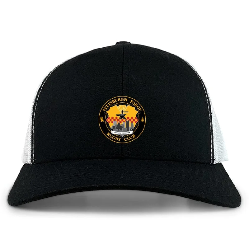 Camping hiking trail pull-Pittsburgh Forge Retro Trucker Cap