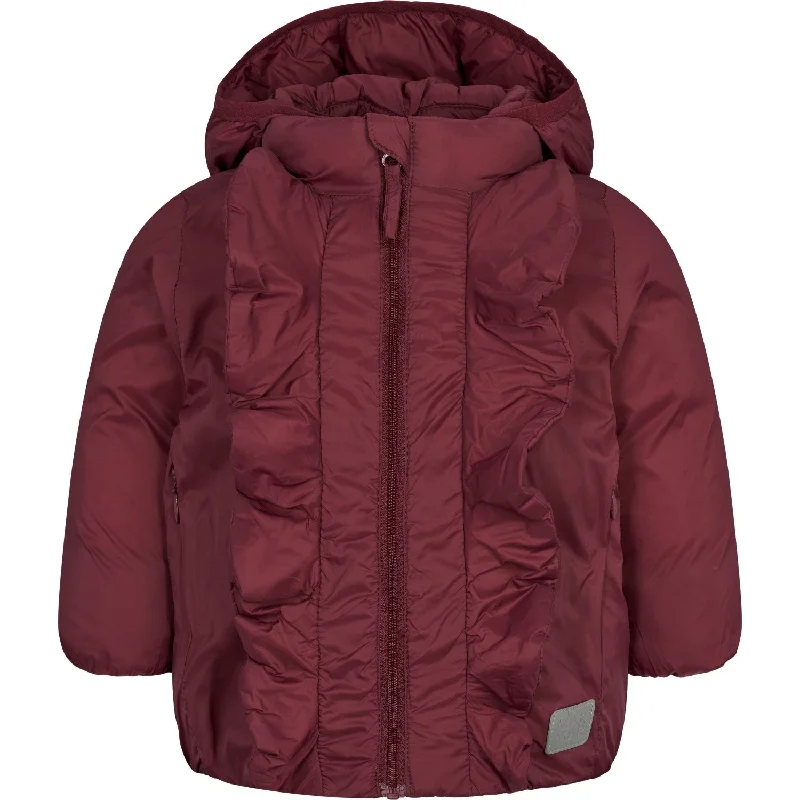 Camping hiking gear rush-MarMar Light Puffer Deep Ruby Ordelina Jacket