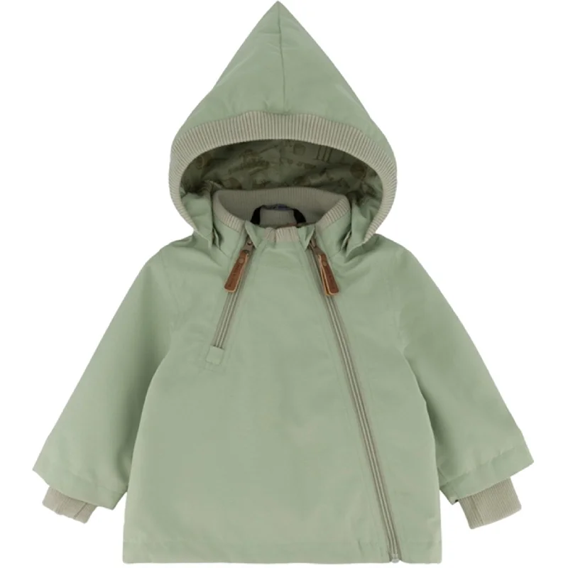 Camping hiking trail vistas-Mikk-Line Polyester Baby Jacket Desert Sage