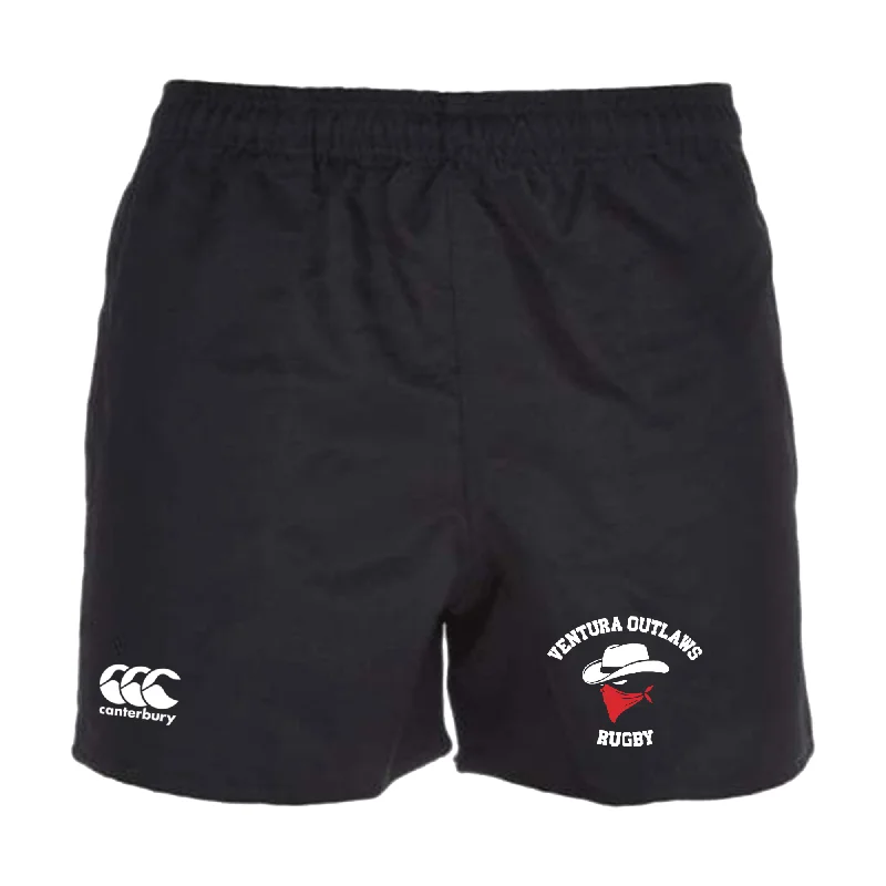 Camping hiking outdoor bloom-Ventura Outlaws Rugby Professional Polyester Rugby Short by Canterbury