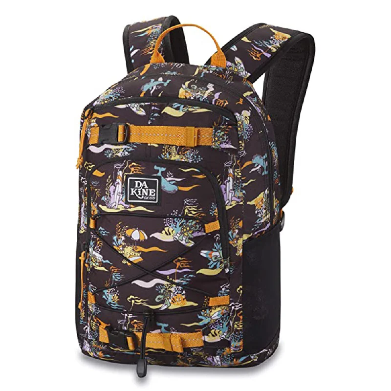 Camping hiking gear bloom-Dakine Unisex Kid's Beach Day GROM Pack 13L Backpack - 10003794-BEACHDAY