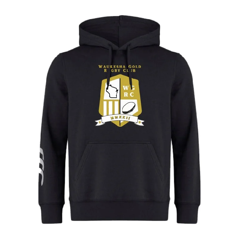 Camping hiking trail chill-Waukesha Gold Rugby Club Hoodie by Canterbury