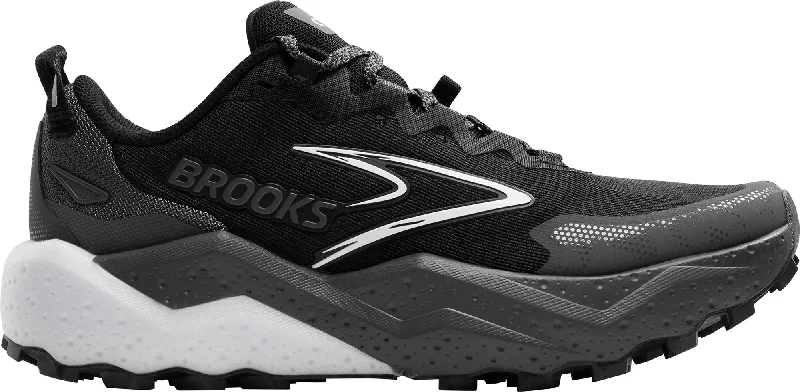 Camping hiking nature glow-Brooks Caldera 8 Mens Trail Running Shoes - Black