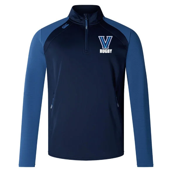 Camping hiking gear adaptability-Villanova Rugby Elite 1/4 Zip Top by Canterbury