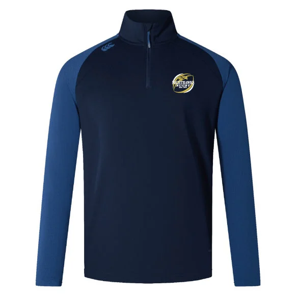 Camping hiking nature thrill-Del Norte Nighthawks Elite 1/4 Zip Top by Canterbury