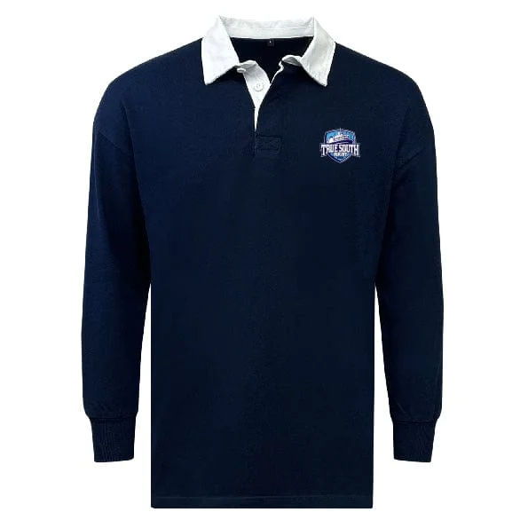 Camping hiking nature lift-True South Rugby Union Classic Long Sleeve Solid Rugby Jersey