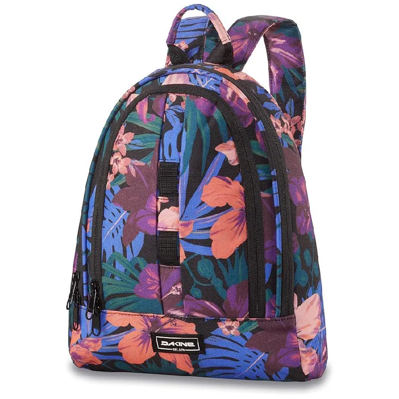 Camping hiking trail bright-Dakine Unisex Black Tropidelic Cosmo 6.5L Backpack - 08210060-BLACKTROPIDELIC