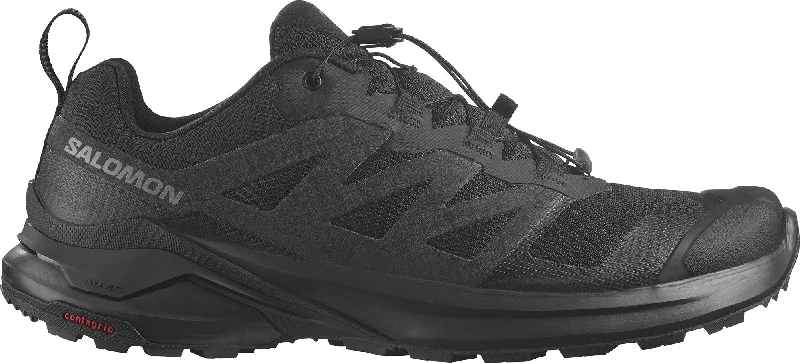 Camping hiking nature calm-Salomon X-Adventure Mens Walking Shoes - Black