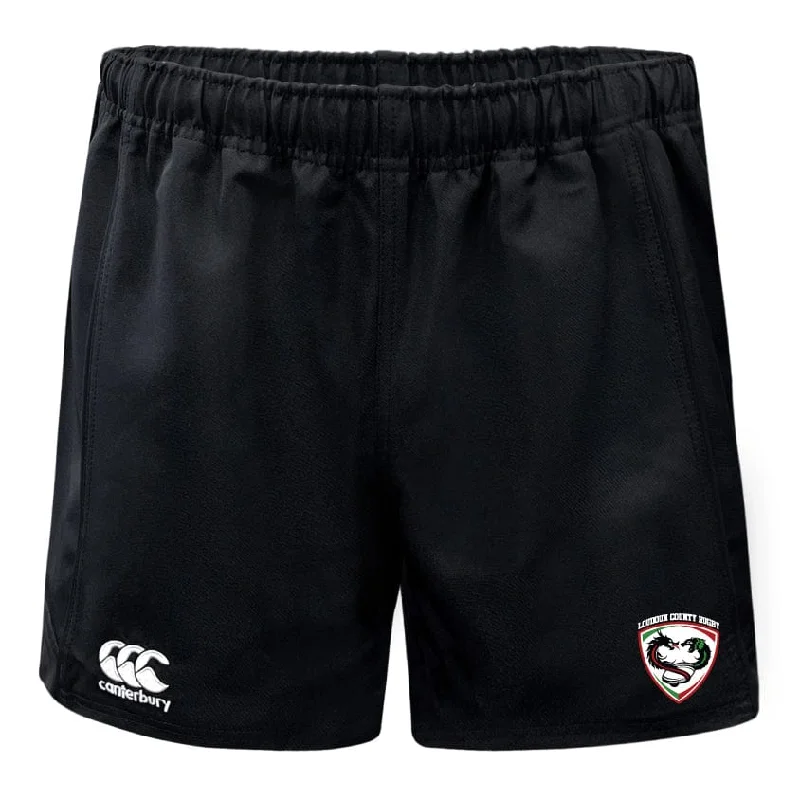 Camping hiking gear trends-Loudoun Advantage Rugby Shorts by Canterbury