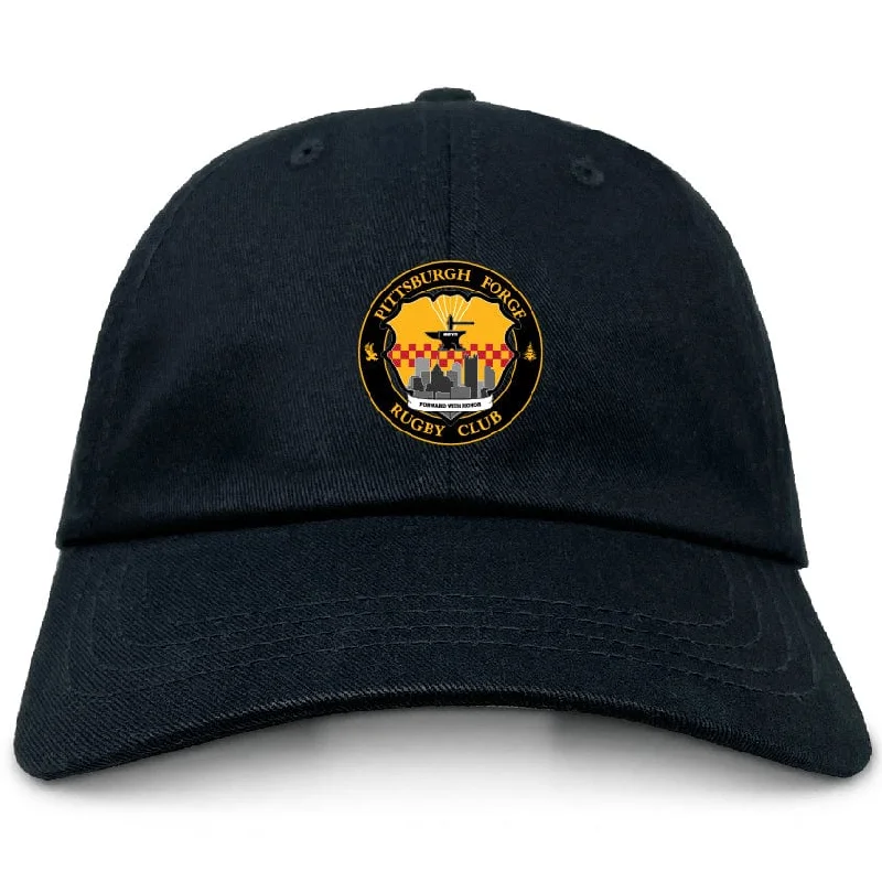 Camping hiking trail skip-Pittsburgh Forge Adult Low-Profile Cotton Twill Dad Cap