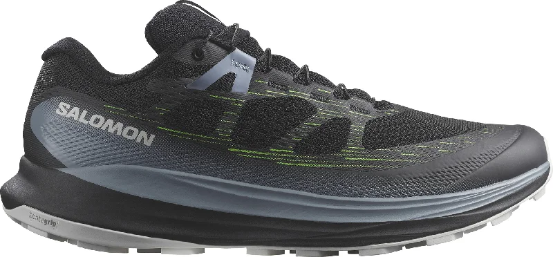 Camping hiking trail hop-Salomon Ultra Glide 2 Mens Trail Running Shoes - Black