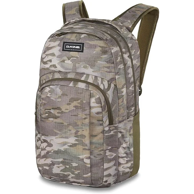 Camping hiking gear refinements-Dakine Unisex Vintage Camo, One Size 33L Campus L Backpack - 10002633-VINTAGECAMO