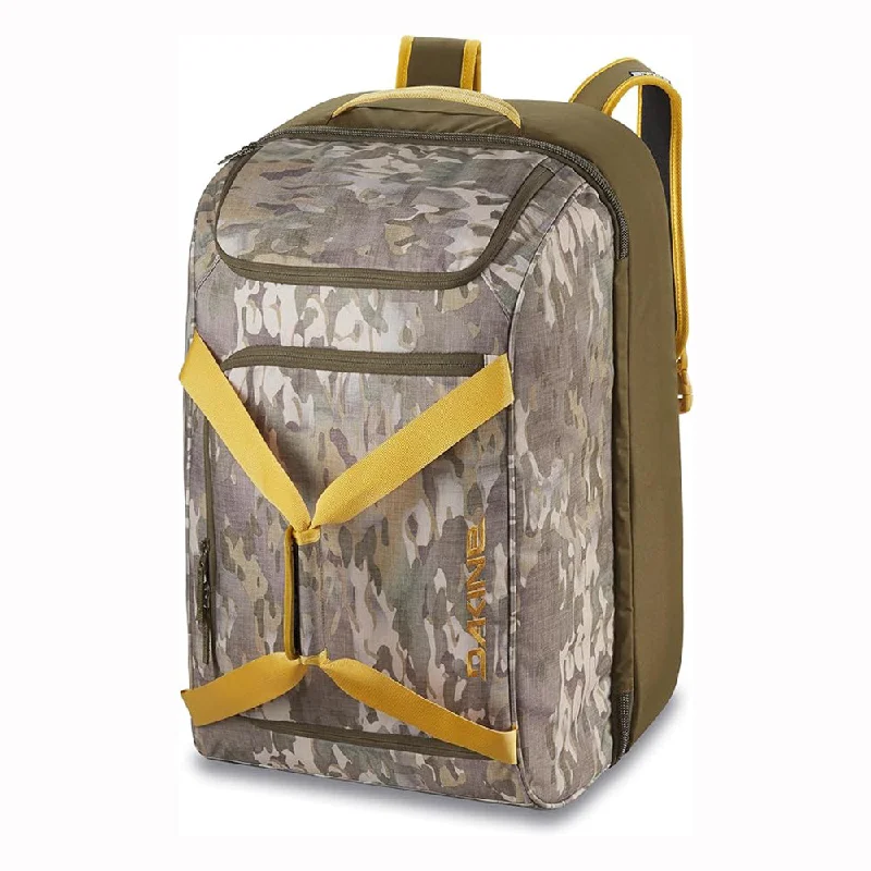 Camping hiking gear thrill-Dakine Unisex Vintage Camo 70L Boot Locker DLX Ski Snowboard Backpack - 10001454-VINTAGECAMO