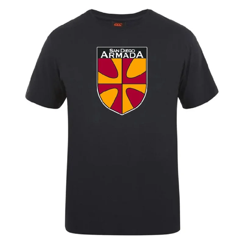 Camping hiking gear bonuses-San Diego Armada Rugby Club Plain Tee by Canterbury