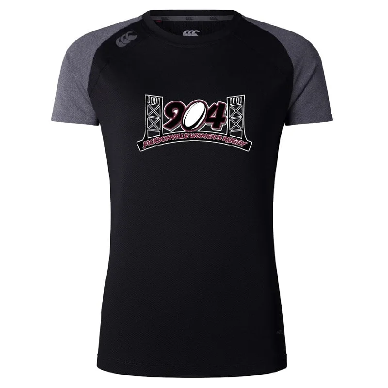 Camping hiking trail rush-Jacksonville Women's Rugby Women's Elite Training Tee by Canterbury