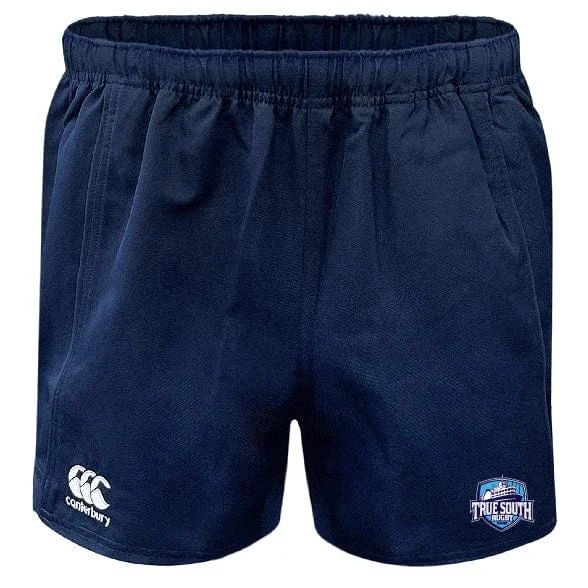 Camping hiking trail roll-True South Rugby Union Advantage Rugby Shorts by Canterbury