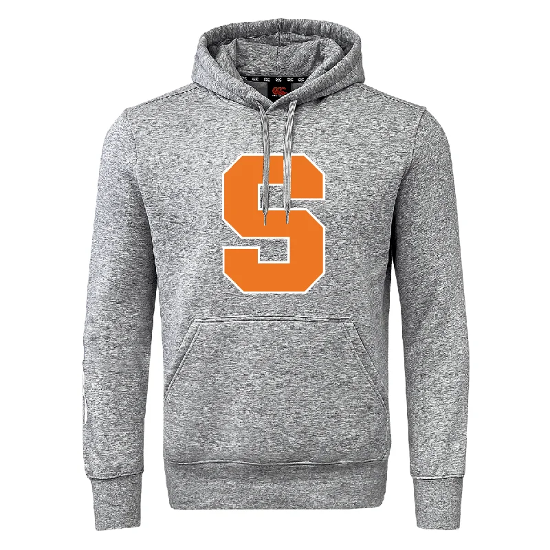 Camping hiking trail blow-Syracuse University Women's RFC Club Hoodie by Canterbury