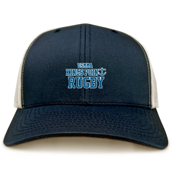 Camping hiking nature vibes-King's Point Rugby Retro Trucker Cap