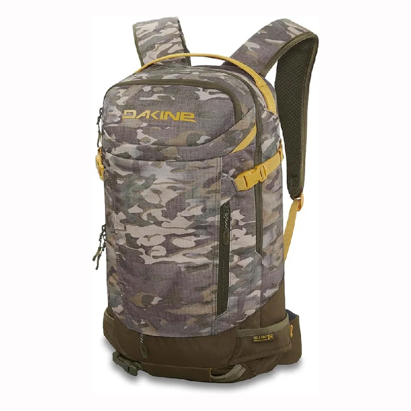 Camping hiking trail cold-Dakine Men's Vintage Camo 24L Heli Pro Snowboard Backpack - 10003263-VINTAGECAMO