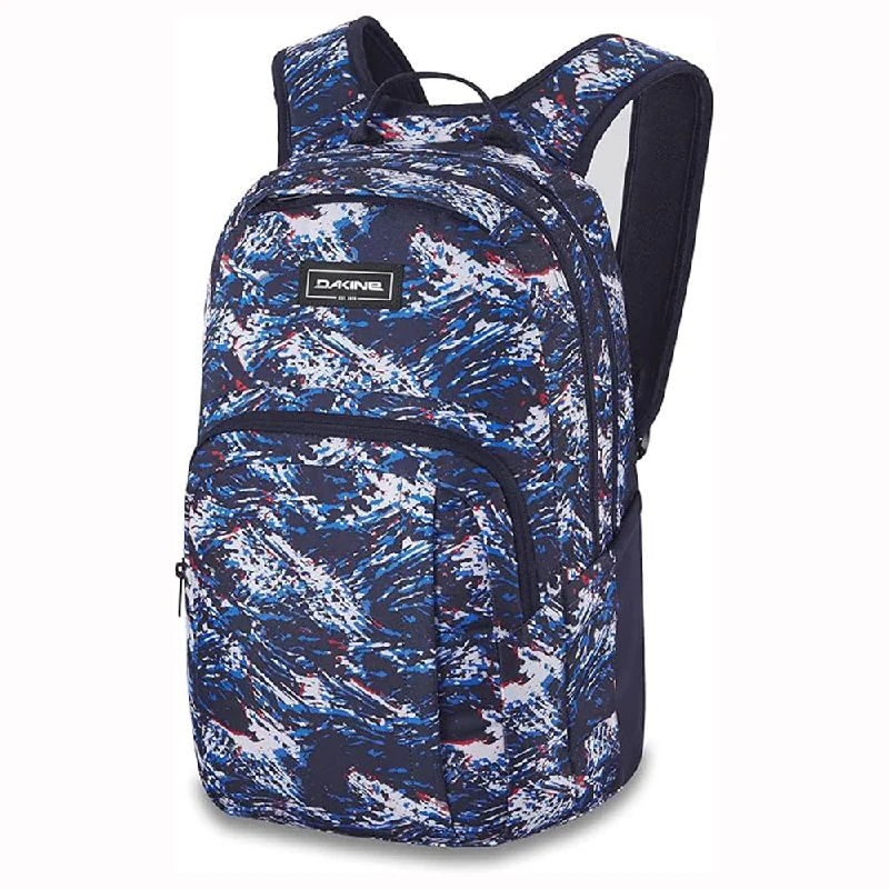 Camping hiking gear wave-Dakine Unisex Dark Tide 25L One Size Campus Medium Backpack - 10002634-DARKTIDE