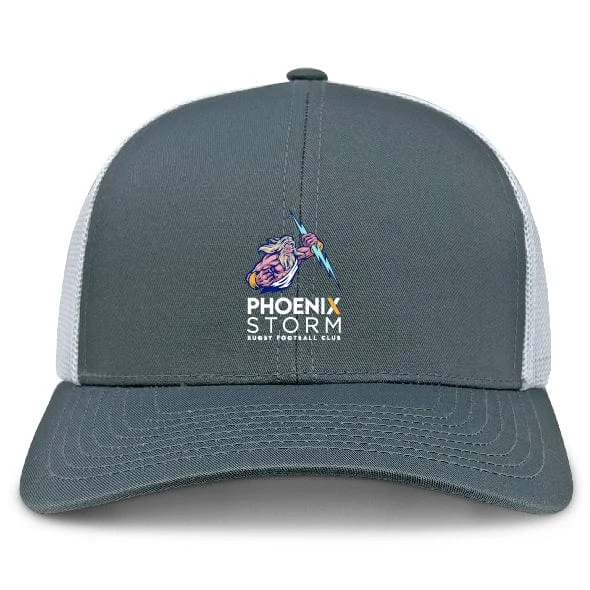 Camping hiking trail glow-Phoenix Storm RFC Retro Trucker Cap