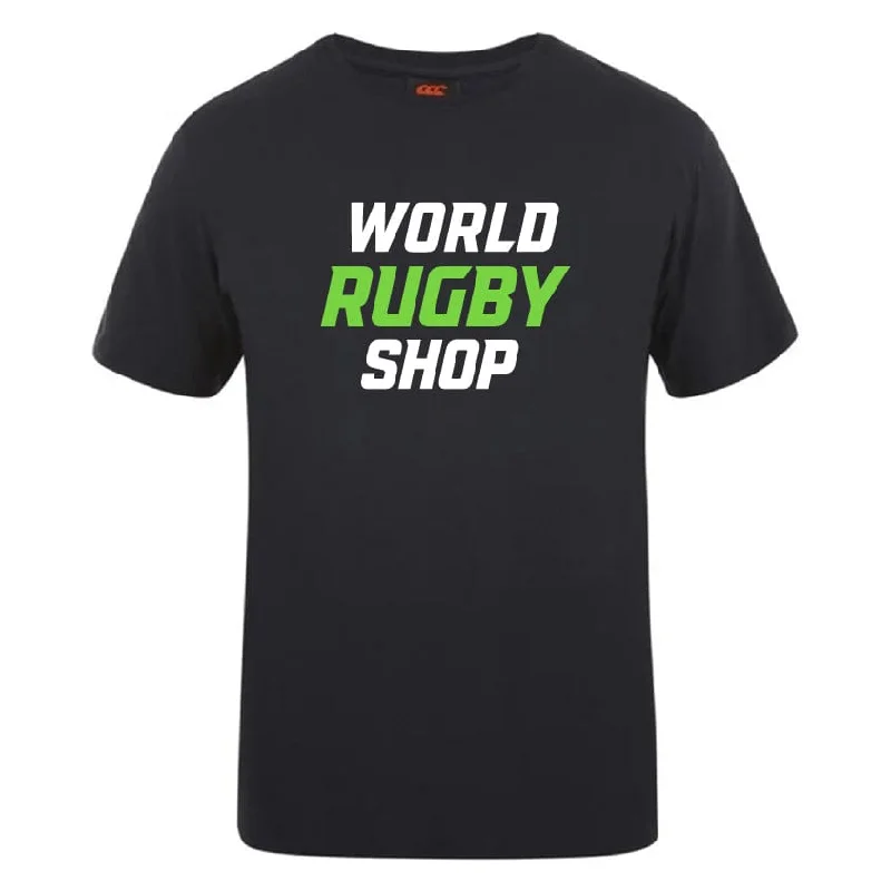 Camping hiking trail surge-World Rugby Shop Club Plain Tee by Canterbury