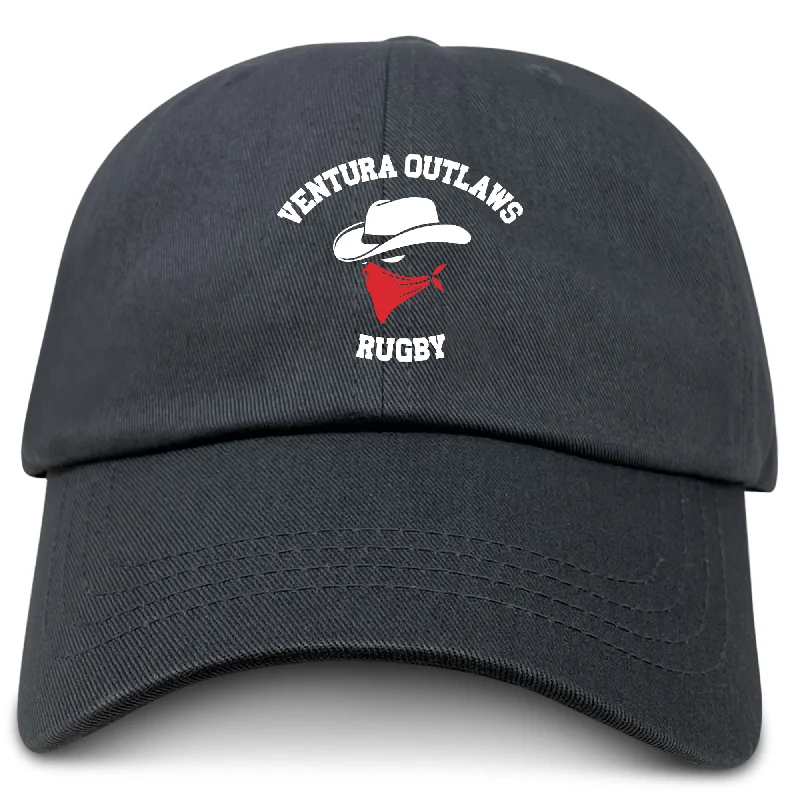 Camping hiking nature rush-Ventura Outlaws Rugby Adult Low-Profile Cotton Twill Dad Cap