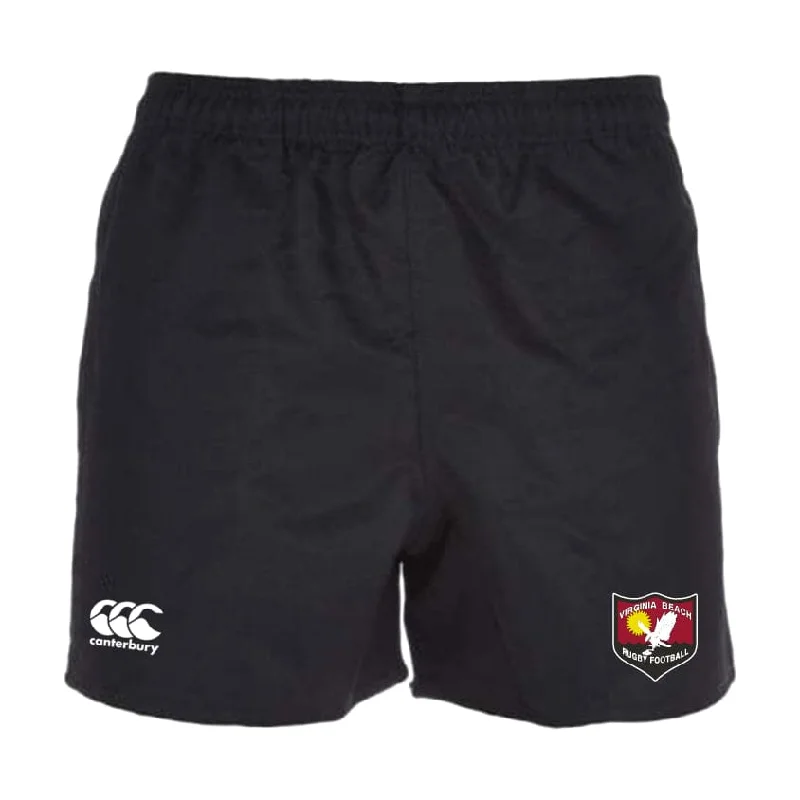 Camping hiking nature surge-Virginia Beach RFC Professional Polyester Rugby Short by Canterbury