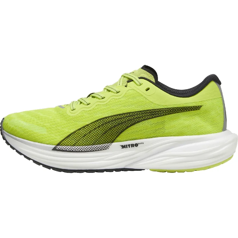 Camping hiking trail bloom-Puma Deviate Nitro 2 Mens Running Shoes - Yellow