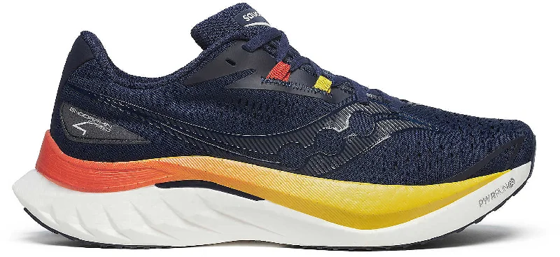 Camping hiking trail freedom-Saucony Endorphin Speed 4 Mens Running Shoes - Navy