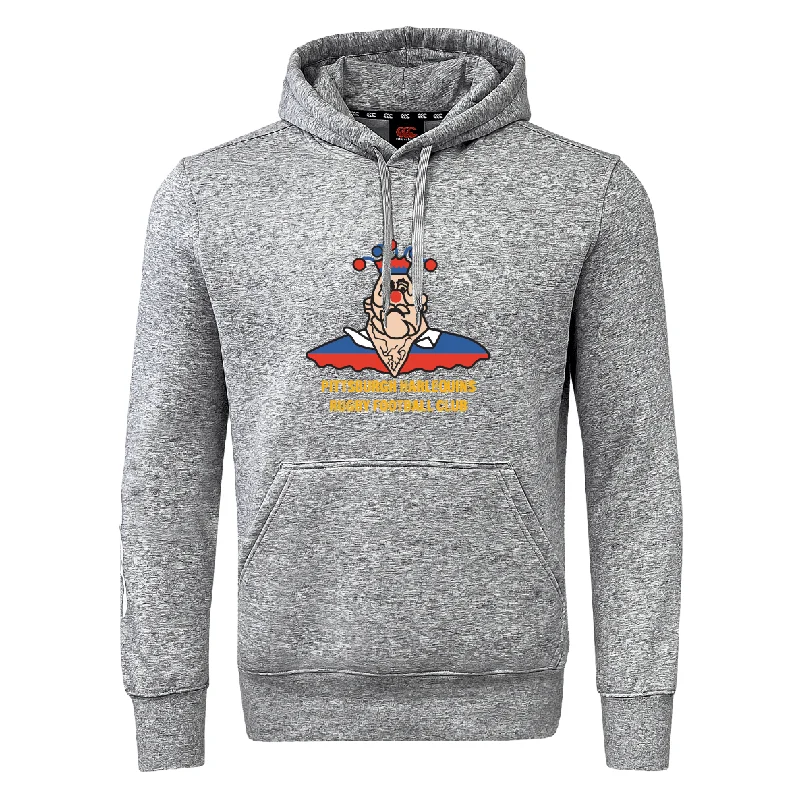 Camping hiking trail turn-Pittsburgh Harlequins Rugby Club Hoodie by Canterbury