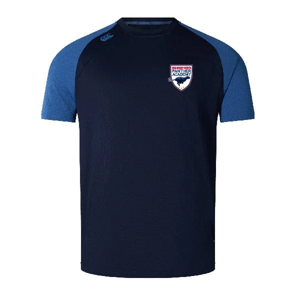 Camping hiking trail crisp-Panther Rugby Academy Elite Training Tee by Canterbury