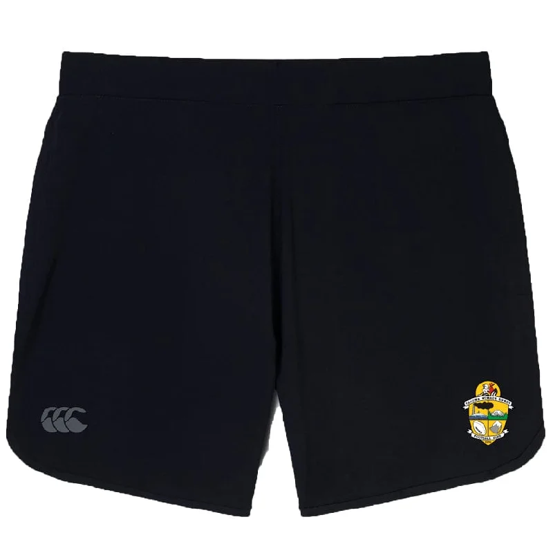 Camping hiking trail heights-Tacoma Rugby Elite Woven Short by Canterbury