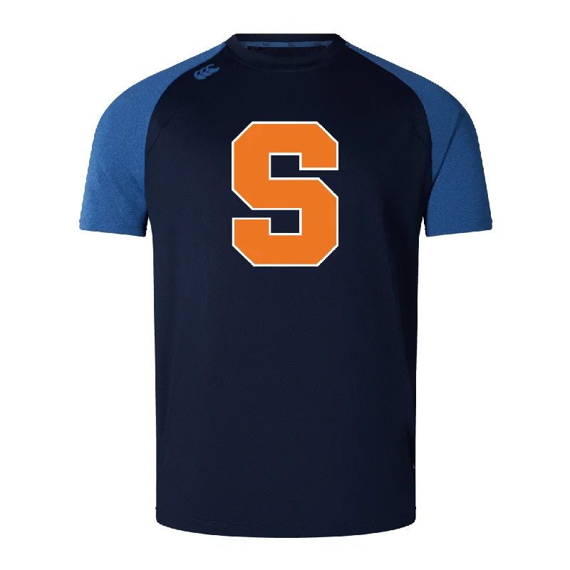 Camping hiking trail storm-Syracuse University Women's RFC Elite Training Tee by Canterbury