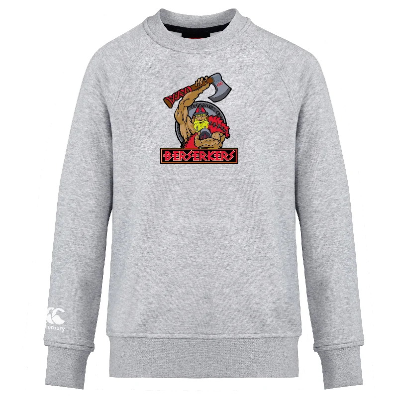 Camping hiking trail weave-Berserkers Club Crew Sweatshirt by Canterbury