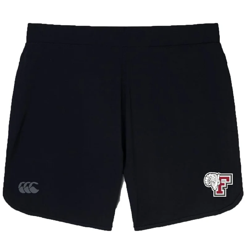 Camping hiking nature stillness-Fordham University Elite Woven Short by Canterbury