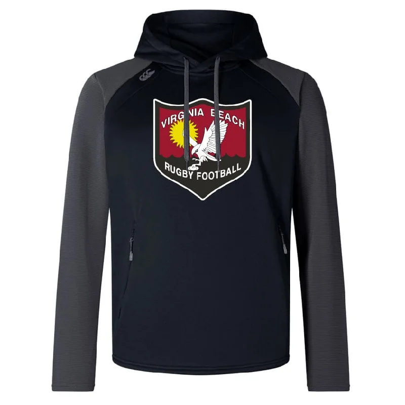 Camping hiking gear wave-Virginia Beach RFC Elite Training Hoody by Canterbury