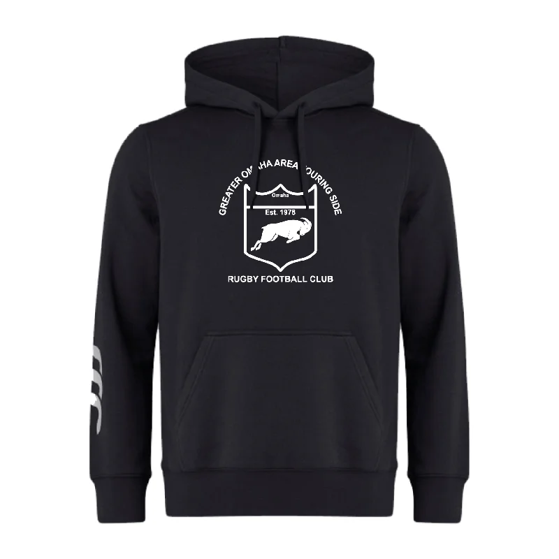 Camping hiking outdoor fire-Omaha GOATS Rugby Club Hoodie by Canterbury