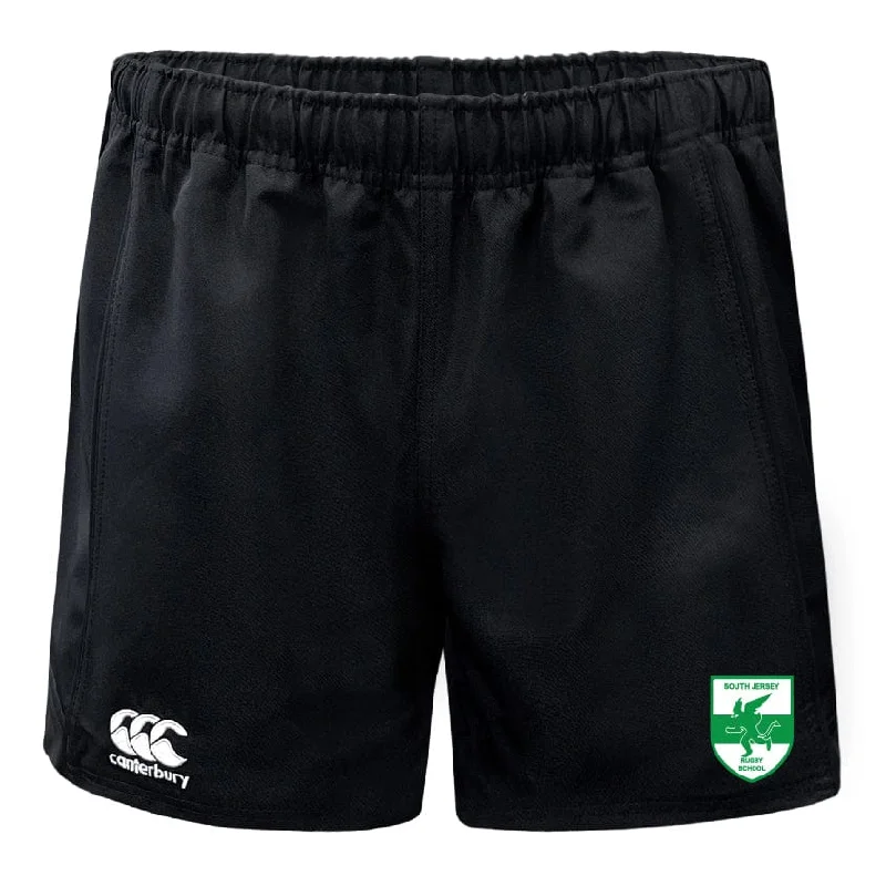 Camping hiking trail vivid-South Jersey Rugby School Advantage Rugby Shorts by Canterbury