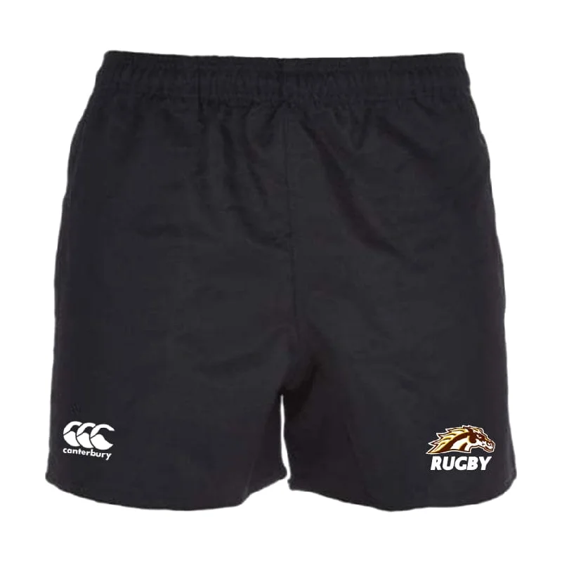 Camping hiking trail valley-Western Michigan University Men's Rugby Professional Polyester Rugby Short by Canterbury