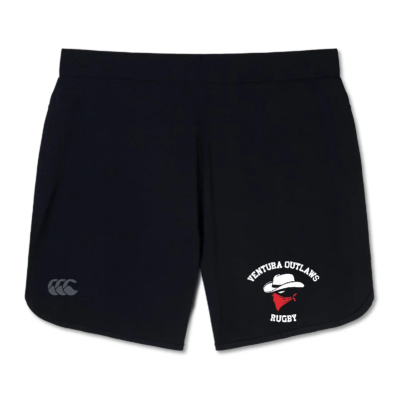 Camping hiking trail wide-Ventura Outlaws Rugby Women's Elite Woven Short by Canterbury