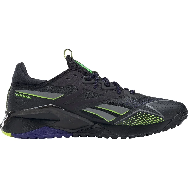 Camping hiking trail strong-Reebok Nano X2 TR Adventure Winter Mens Training Shoes - Black